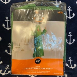 Inflatable cactus adult costume